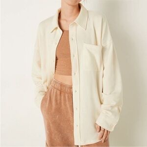 PINK Victoria’s Secret Fleece Shacket